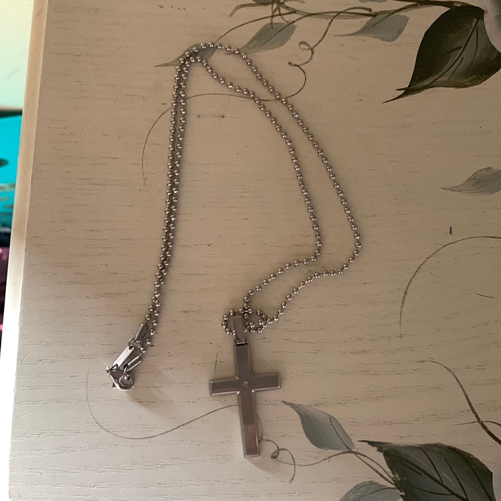 Stainless Steel cross Necklace